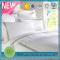 Cobertura para hotelaria comfortor cover e shams bedding set com bordados